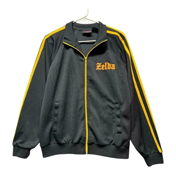 Nintendo Black Track Jacket - Picture 1 of 9